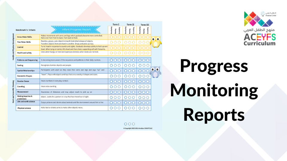 Arabian Child EYFS Progress Monitoring Report