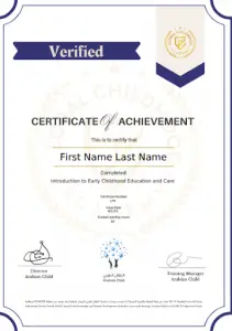 Advance Certificate in ECEC -