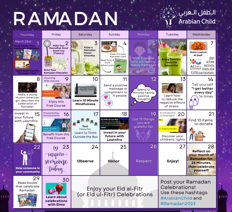 Ramadan Calendar -