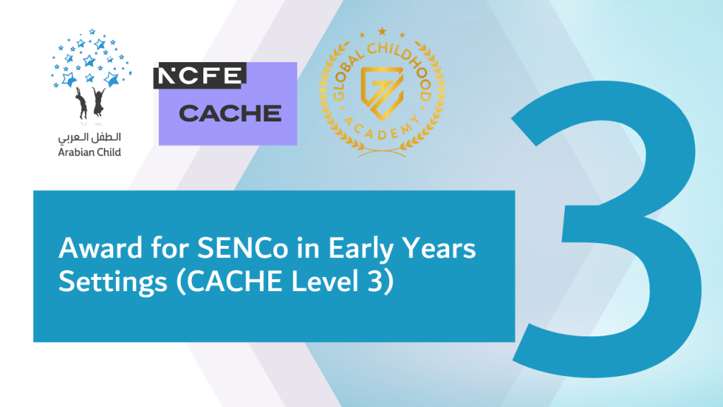NCFE CACHE Level 3 Award for Special Educational Needs Coordinators in Early Years Settings -